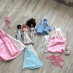 Barbie Lot Of 3 Outfits Clothes Vintage mix 1966